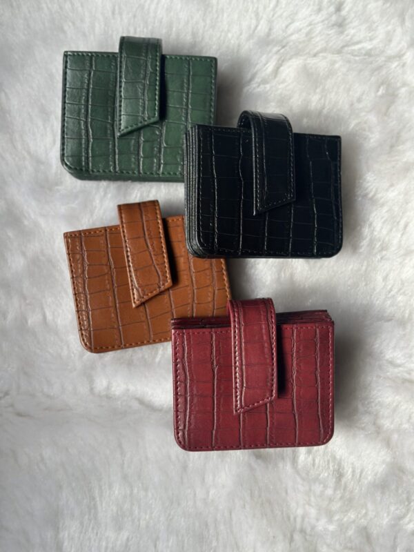 CROC CARD CASE