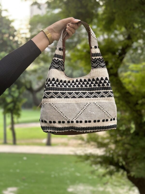THREE COMPARTMENT SHOULDER BAG - Image 5