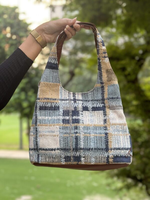 THREE COMPARTMENT SHOULDER BAG - Image 3